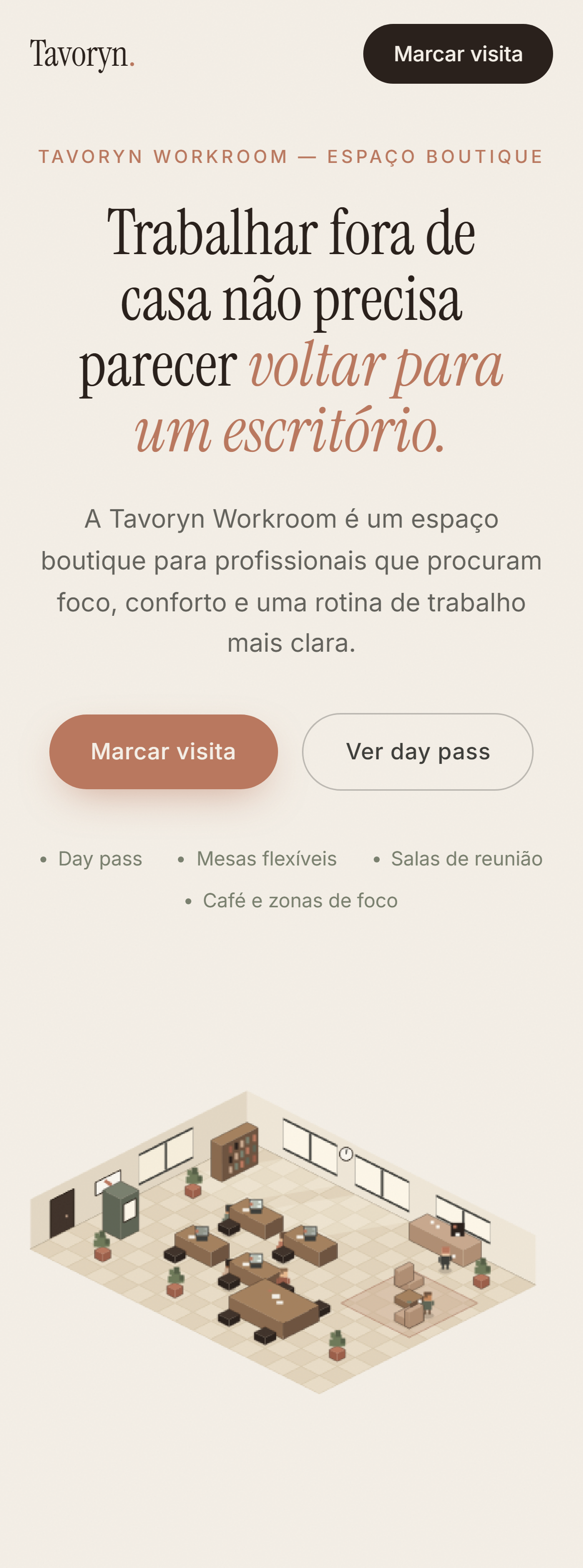 Tavoryn Workroom — mobile 1