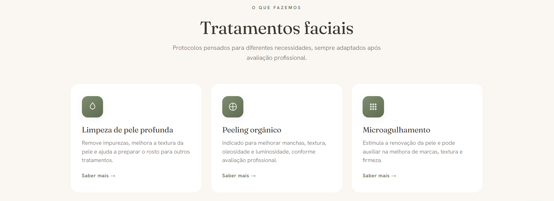 Dermae — ecrã 4
