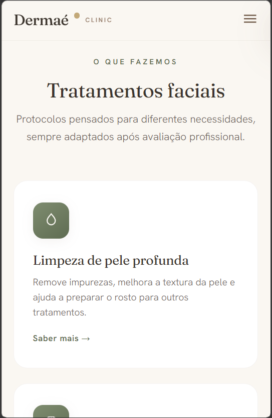 Dermae — mobile 3