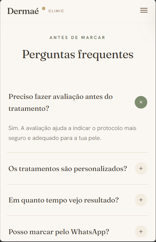 Dermae — mobile 4