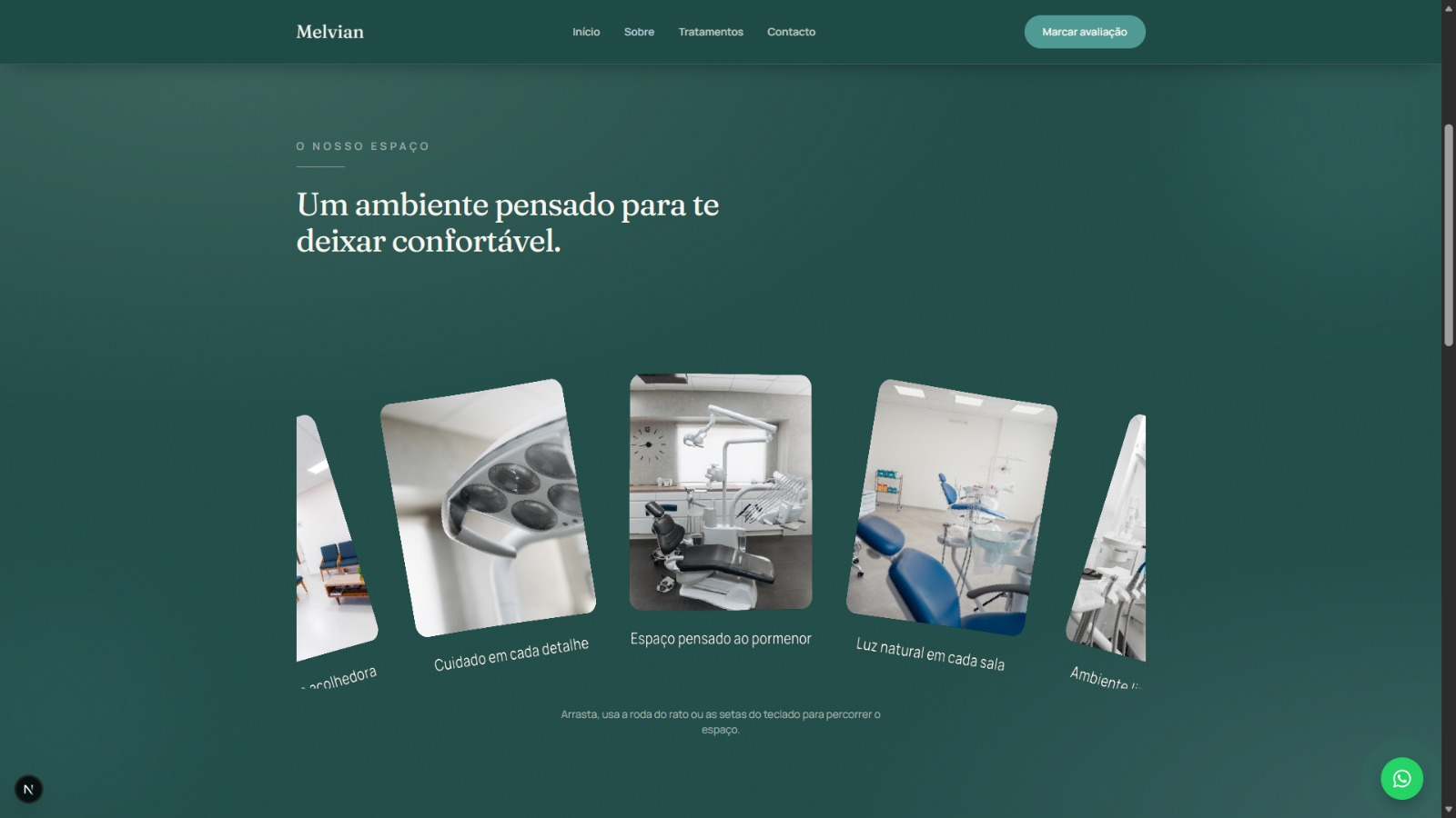 Melvian Clínica Dentária — ecrã 7
