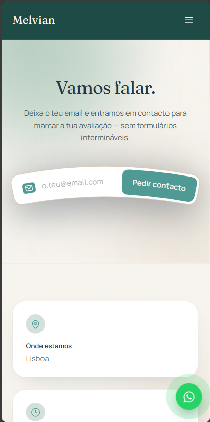 Melvian Clínica Dentária — mobile 4