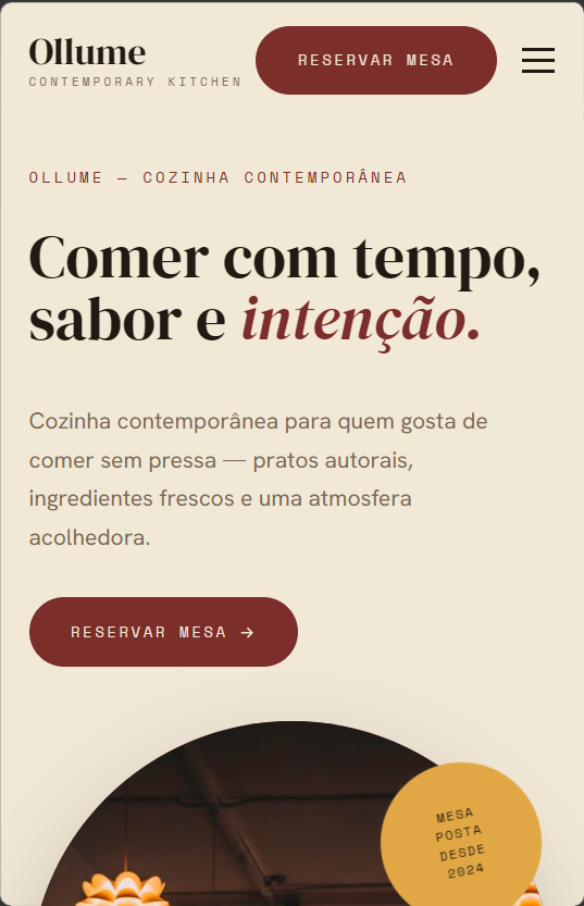 Ollume — mobile 1