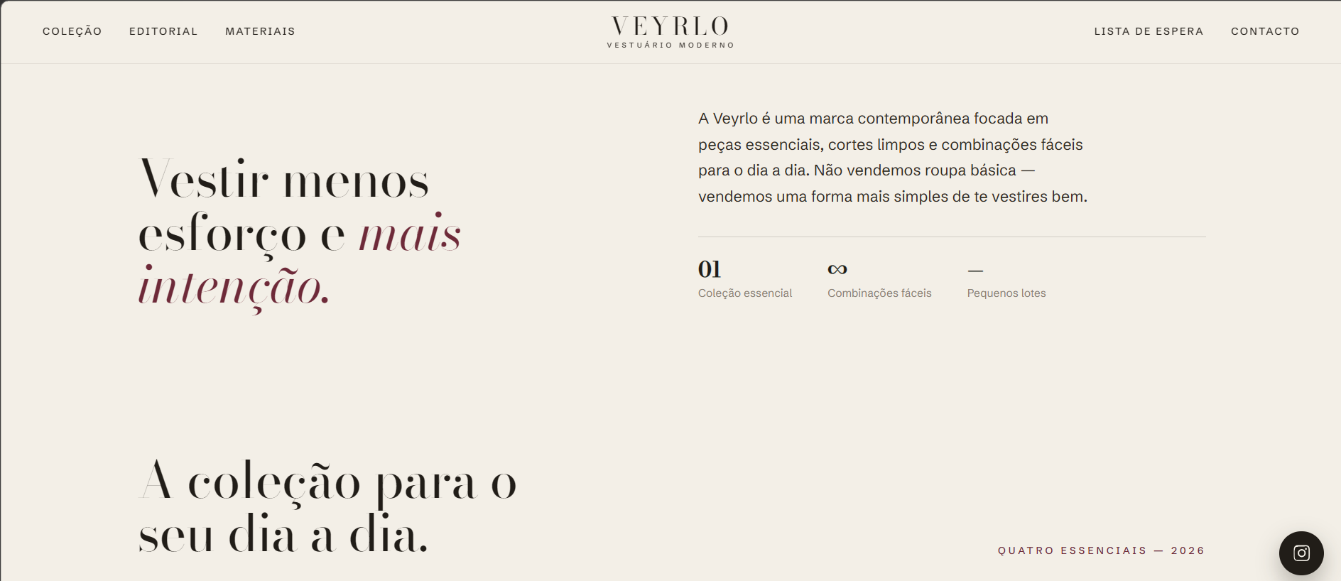 Veyrlo — ecrã 2
